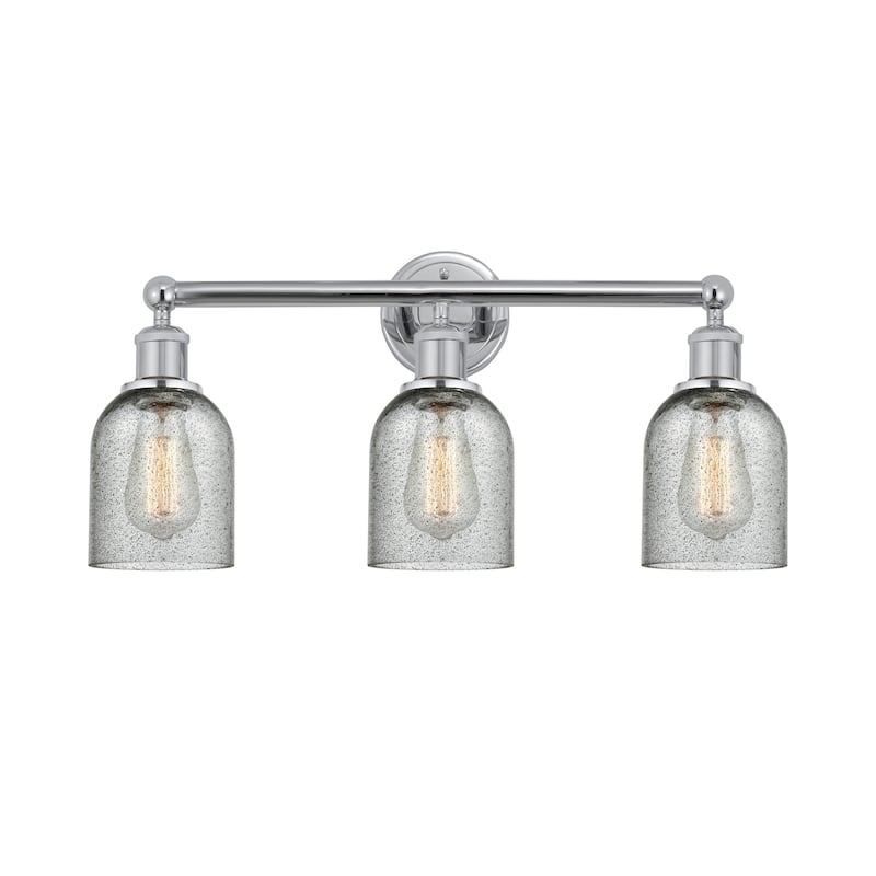 Innovations Lighting Caledonia - 3 Light 23" Bath Vanity Light. - Charcoal/Polished Chrome