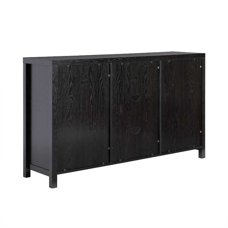 Middlebrook Designs 2-Door 58 inch Sideboard with Arched Rattan Panels
