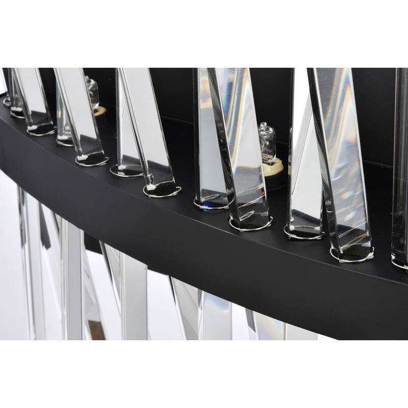 Indigo Home 24 inch crystal bath sconce