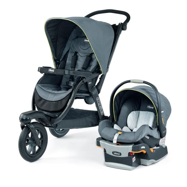 slide 2 of 10, Chicco Activ3 Jogging Travel System, Solar Solar