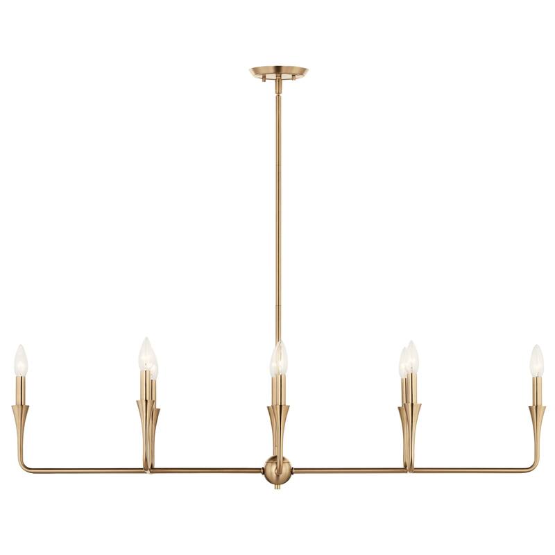 Kichler 52693 Alvaro 8 Light 46" Wide Taper Candle Style Chandelier
