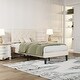preview thumbnail 56 of 65, VECELO Upholstered Kids Bed Frame with Diamond Tufted Headoard,Twin Size Bed Set of 2