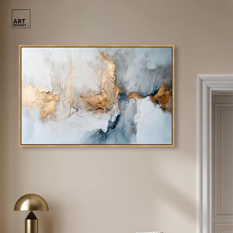 Canvas of Golden Shades Canvas by Art Remedy