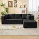 Option Right Chaise-Black