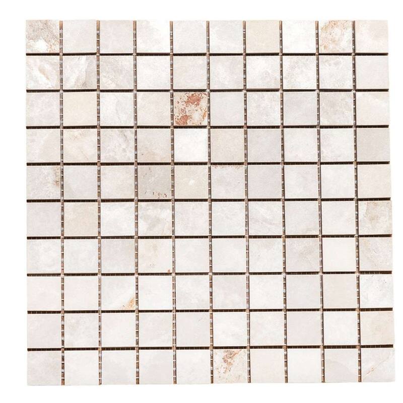 Banff 1x1 Matte Porcelain Grid Mosaic Tile - Floor, Wall & Backsplash