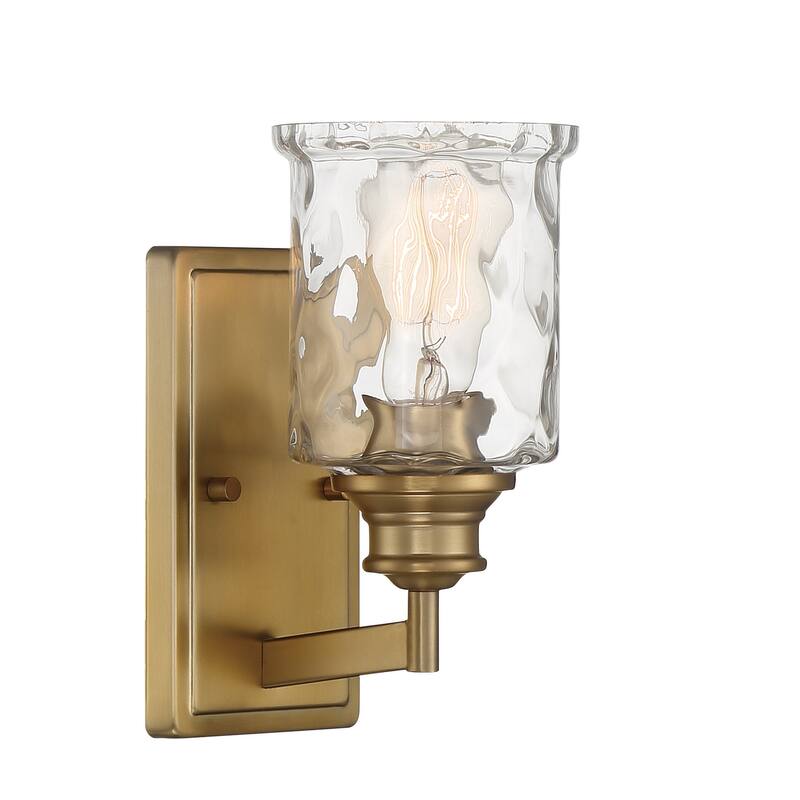 Designers Fountain 96301 Drake 10" Tall Bathroom Sconce - Brushed Gold