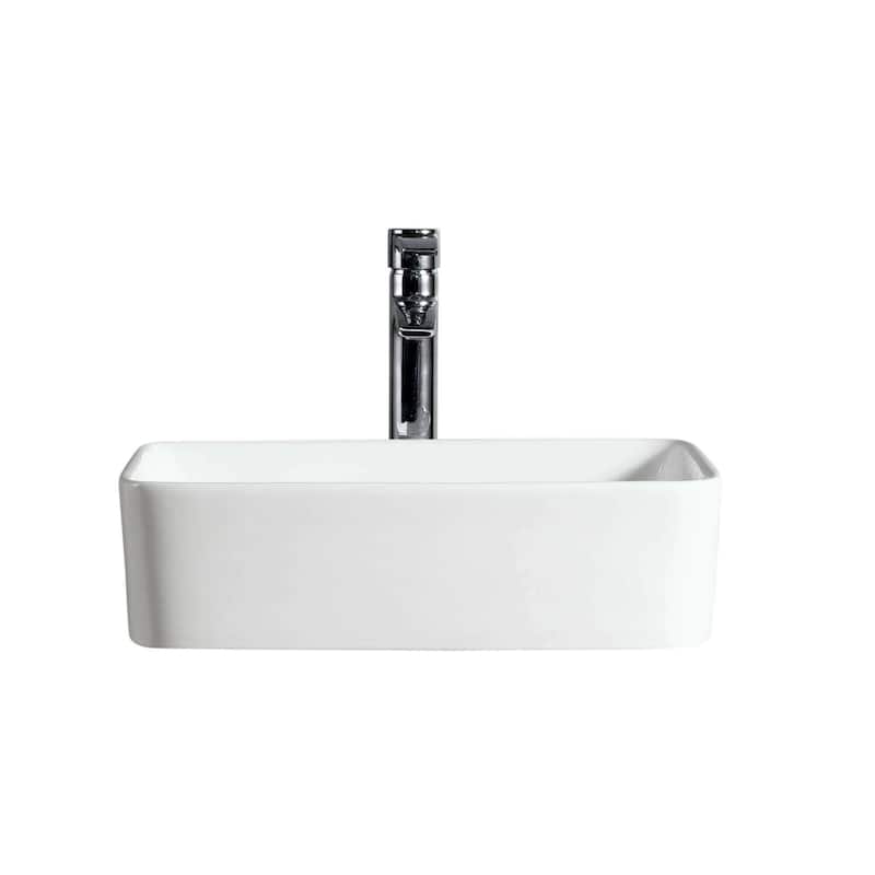 Fine Fixtures Modern Vitreous China Bathroom Vessel Sink