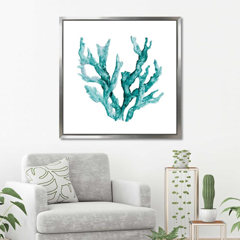 "Sea Coral II" by Carol Robinson Print on Floating Canvas