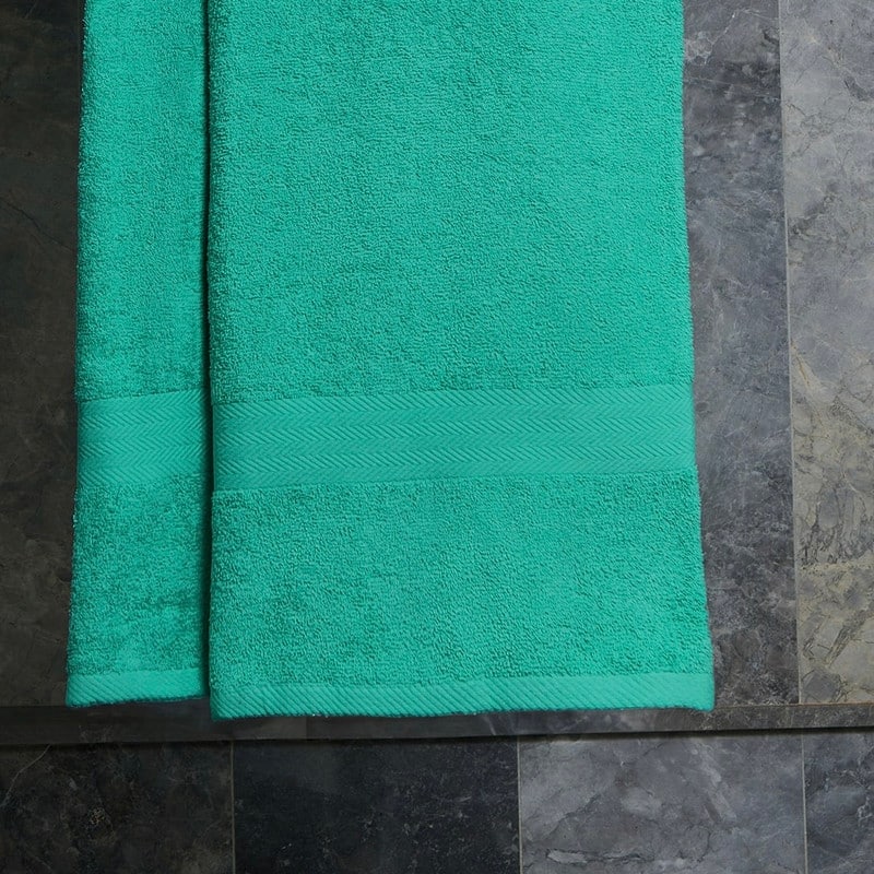 Deluxe 2-Piece 100 Cotton Bath Sheet