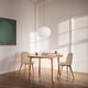 preview thumbnail 59 of 136, Modern Plastic and Wood Dining Chairs (Set of 2)
