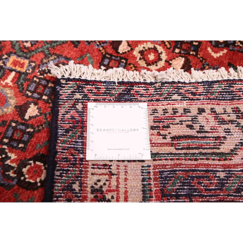 ECARPETGALLERY Hand-knotted Andelz Red Wool Rug - 2'11 x 15'7