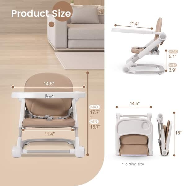 Bebies First Kinderstoel 2 In 1 Bruin | Baby & Tiener Megastore