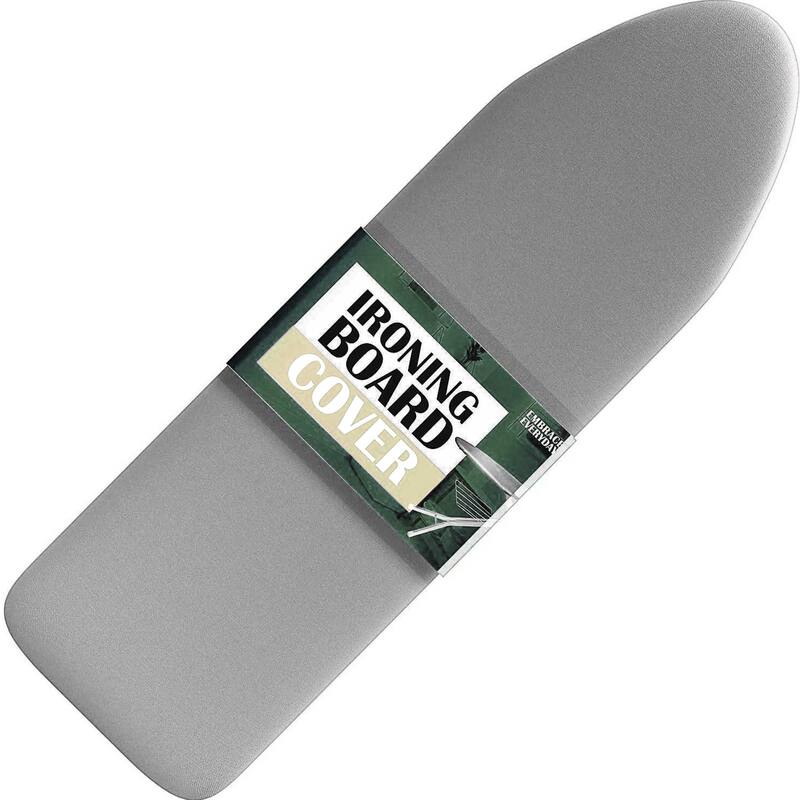 Empyrean Ironing Board Cover and Pad - 15x54 - Silver