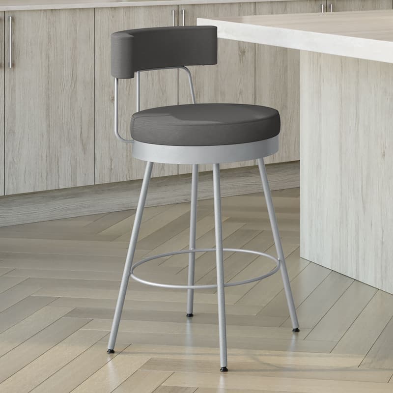 Amisco Urbana Swivel Counter and Bar Stool