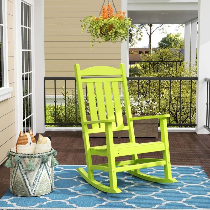 Laguna Hdpe All Weather Outdoor Patio Rocking Chair
