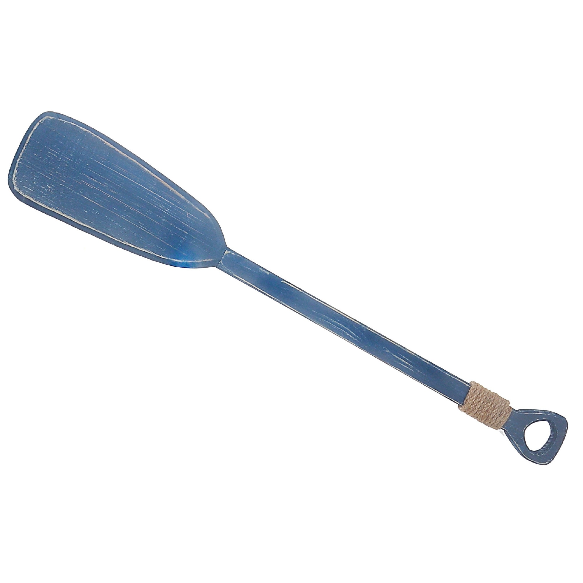 Wooden Paddle Decorativer Blue