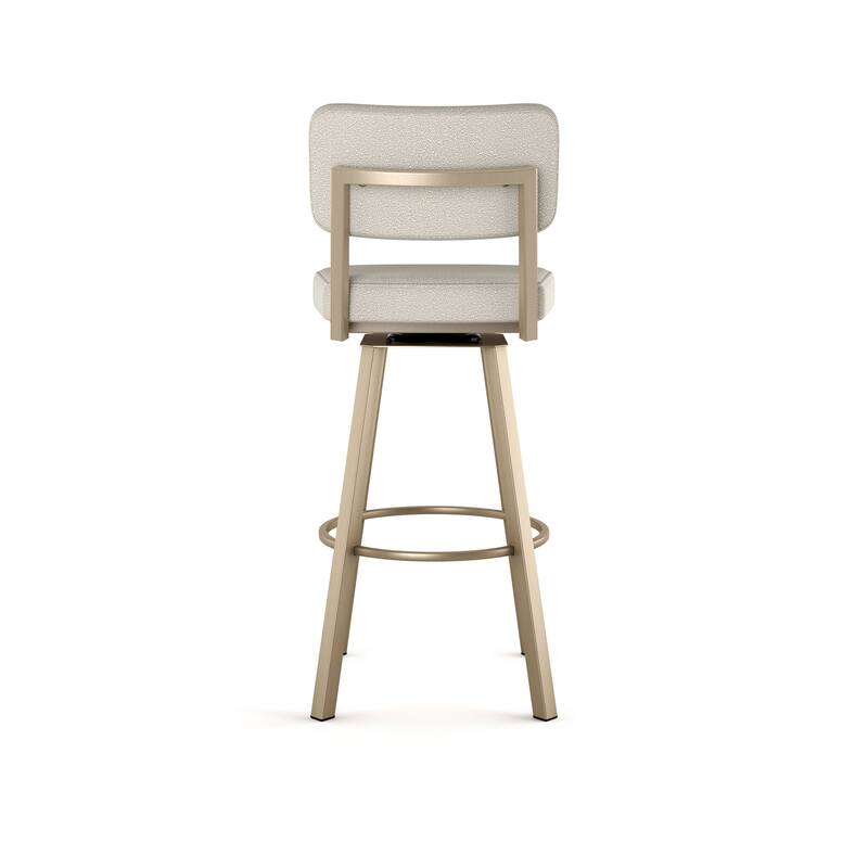 Amisco Alek Swivel Counter and Bar Stool