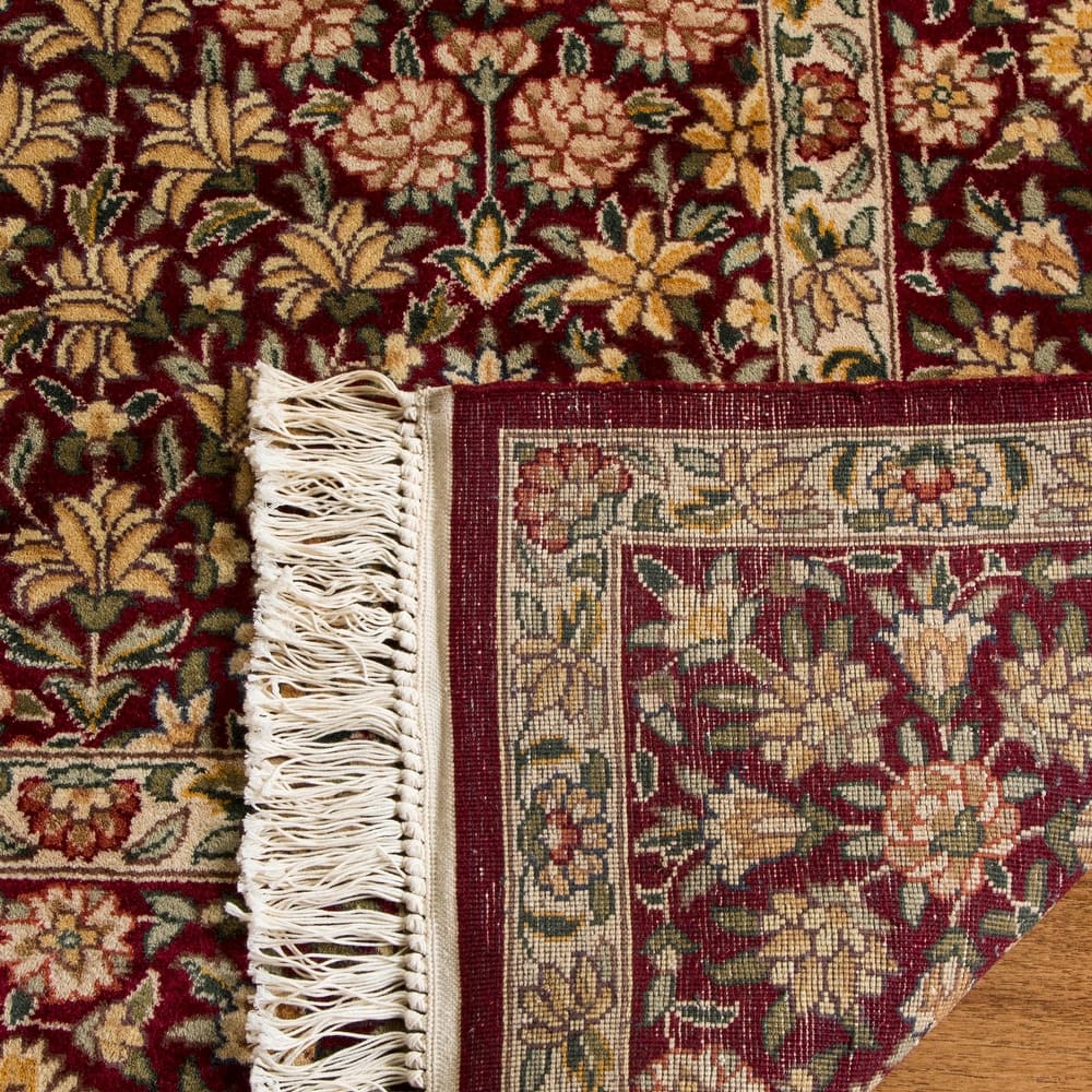 SAFAVIEH Royal Kerman Hand-Knotted Tempie Traditional Wool Rug