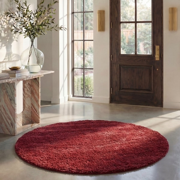SAFAVIEH California Premium Shag Izat 2-inch Thick Area Rug - Bed