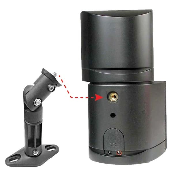 Shop Seismic Audio 5 Black Ceiling Wall Speaker Brackets