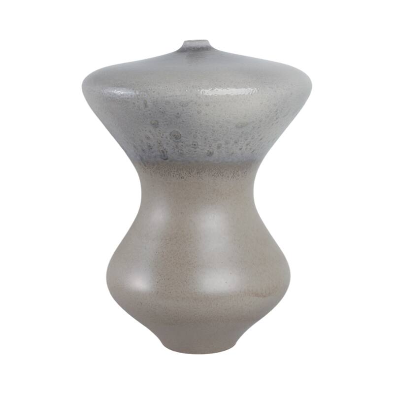 Pottery Vase Sculptural Curved Silhouette Handcrafted Artesa Trend