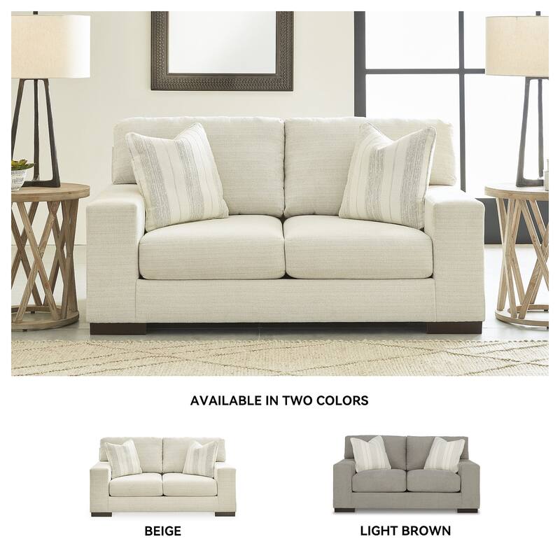Signature Design by Ashley Maggie Loveseat - 70"W x 40"D x 37"H