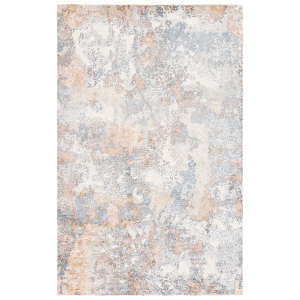 SAFAVIEH Hand-Knotted Mirage Floy Modern Viscose & Wool Rug