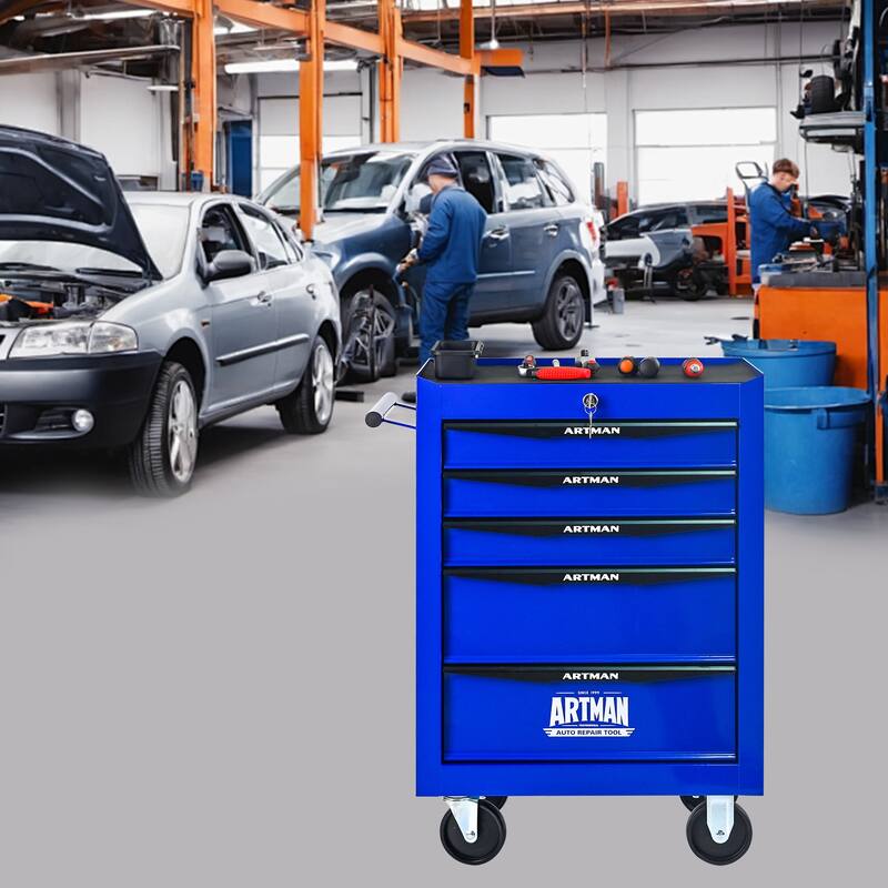 20" Rolling Tool Chest with 5 Drawers