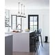 preview thumbnail 3 of 18, Set of 2 Modern High Back Side Armless Bar Stools With Backs Chairs For Kitchen Island Home Indoor Outdoor Patio Clear