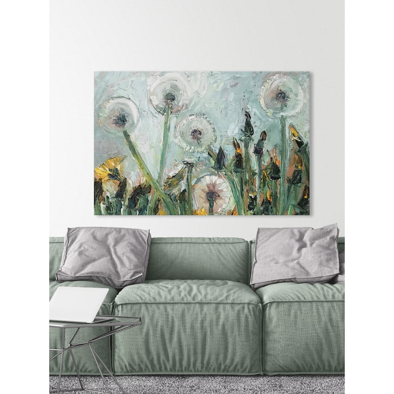 All Good Things Print on Wrapped Canvas