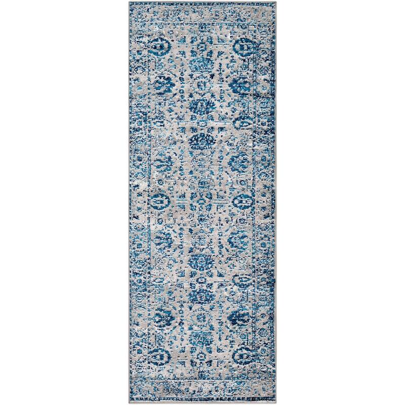 Livabliss Reimes Distressed Traditional Area Rug