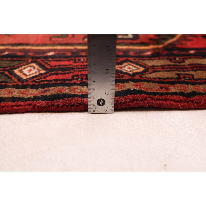 ECARPETGALLERY Hand-knotted Andelz Red Wool Rug - 3'3 x 5'3