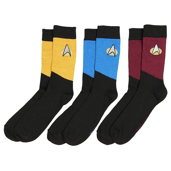 Star Trek The Original Series Uniform Adult Crew Socks
