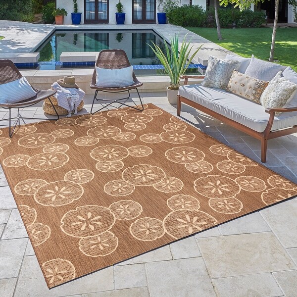 Disney Licensed Mickey Mouse Indoor Outdoor Flatweave Area Rug