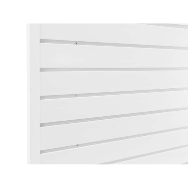 NewAge Products 40 sq ft. PVC Slatwall (Pack of 6)
