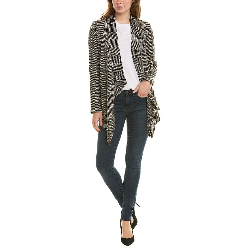 vince camuto herringbone cardigan
