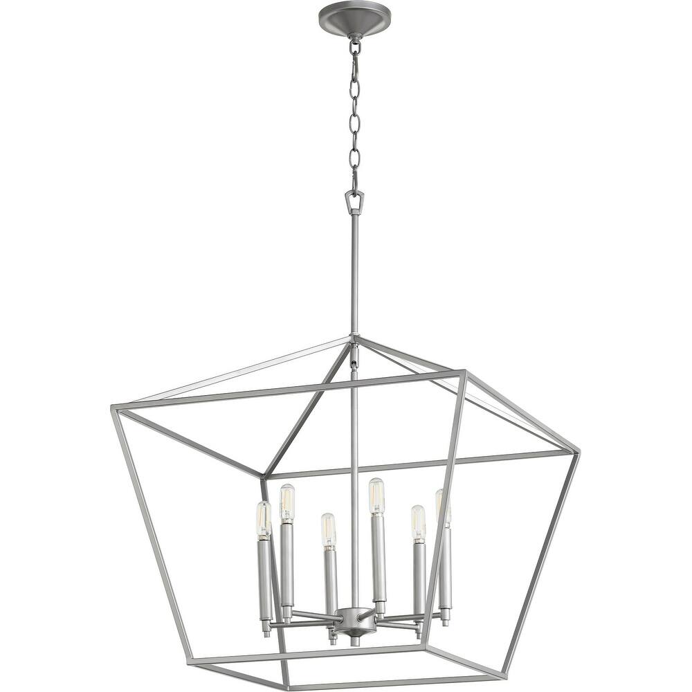 Quorum International Gabriel 6 Light 24" Wide Pendant
