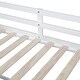 preview thumbnail 15 of 46, Twin Size Low Loft Bed with Rolling Desk, Shelves, and Drawers - Space Saving Design