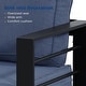 preview thumbnail 23 of 33, 3-Seater Outdoor Couch with Plush Cushions, Broad Armrests and Contoured Backrests
