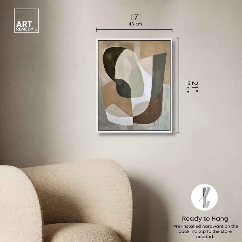 Soft Reverberations II Canvas by Art Remedy