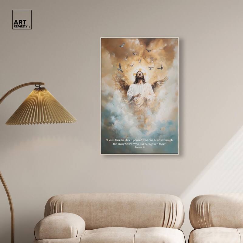 His Love Canvas by Art Remedy
