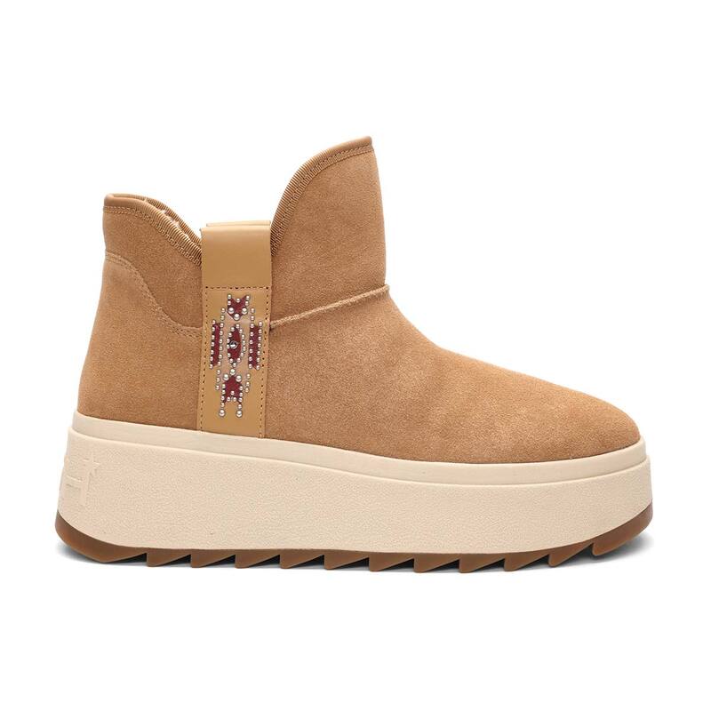 ASH Mask Platform Suede Bootie