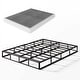 preview thumbnail 12 of 13, 4 Inch Metal Box Spring With Grey Cover, Basics Mattress Foundation