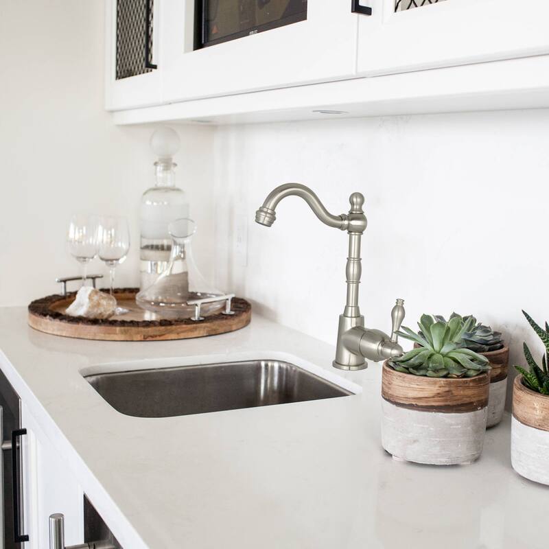 One-Handle Widespread Kitchen Bar Faucet