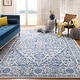 preview thumbnail 2 of 90, SAFAVIEH Brentwood Myrtice Oriental Medallion Rug 10' x 13' - Navy/Light Grey - Rectangle