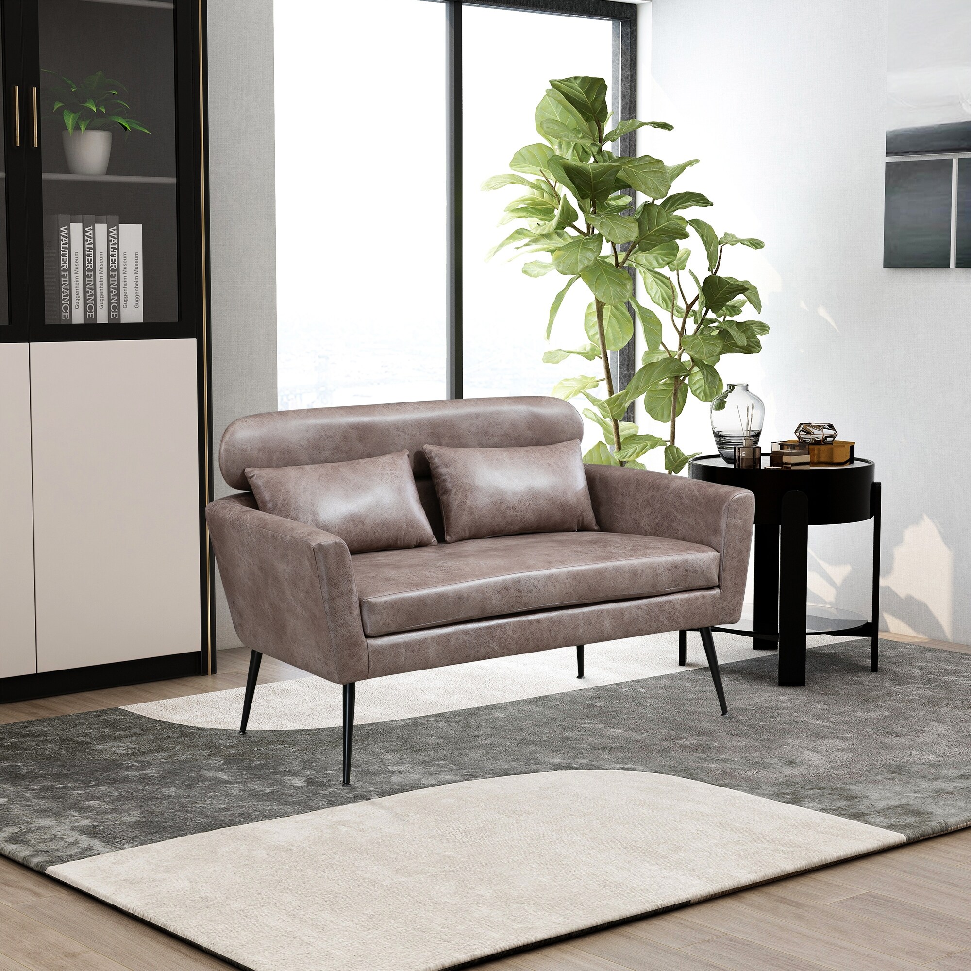 Narrow two seater sale sofa