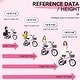 preview thumbnail 37 of 53, 18 Inch Sporty Kids Bike with Training Wheels and Stand Adjustable Saddle, Aged 5-10 years tall Height 39-49 inches