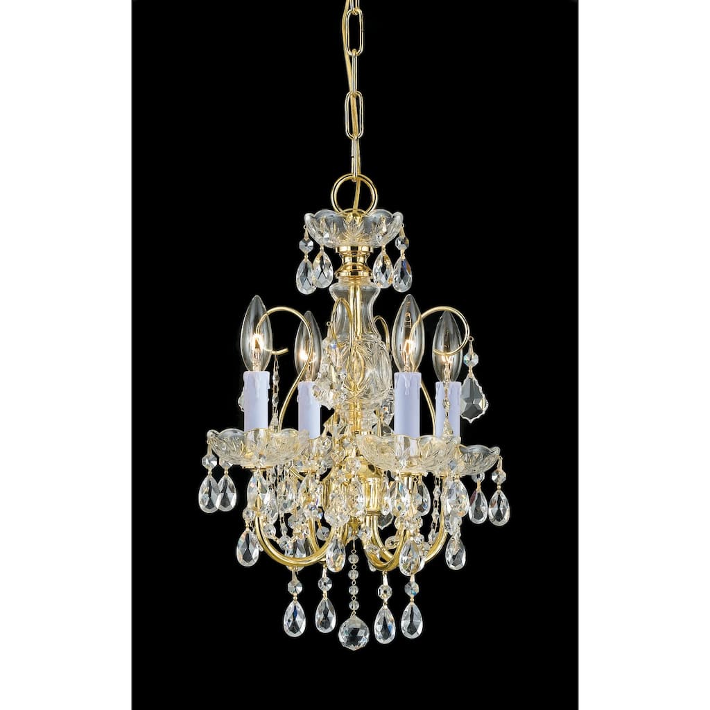 Crystorama Lighting Group Imperial 4 Light 12" Wide Chandelier with