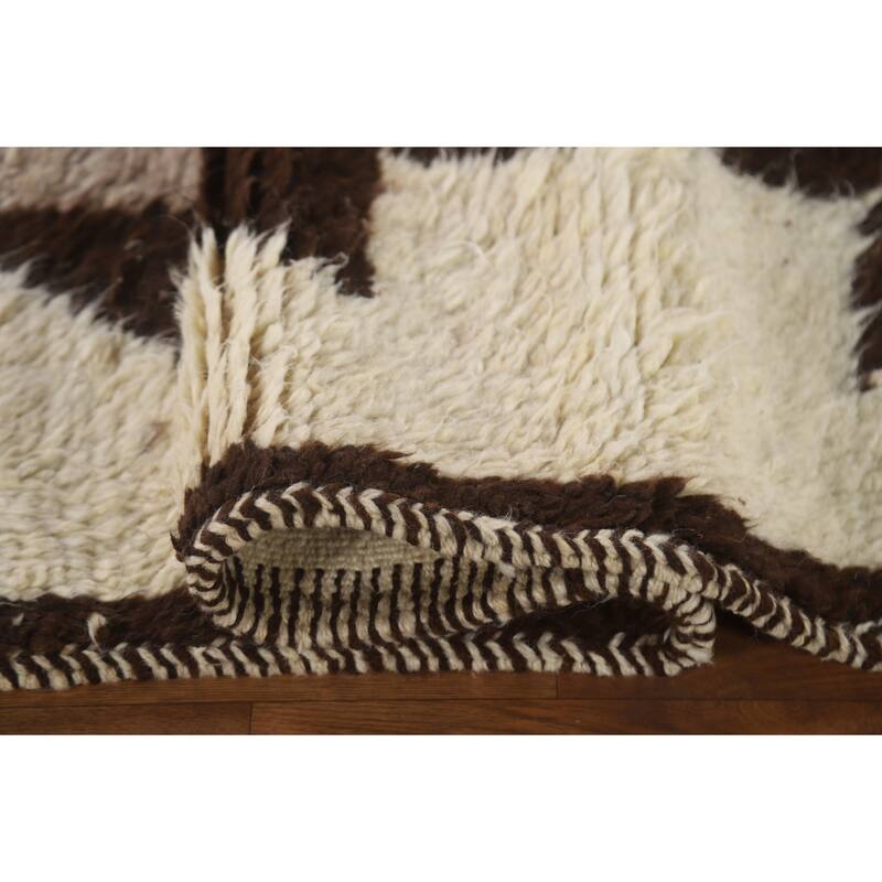 Anatolian Oriental Runner Rug Natural Dye Hand-knotted Wool Carpet - 3'0"x 10'5"