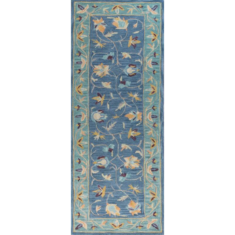 Bashian Priory Azure Transitional Area Rug